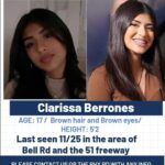 Clarissa Berrones Missing