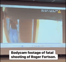 Roger Fortson Body Camera
